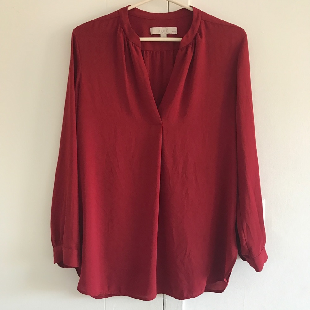 Red Dress Shirt